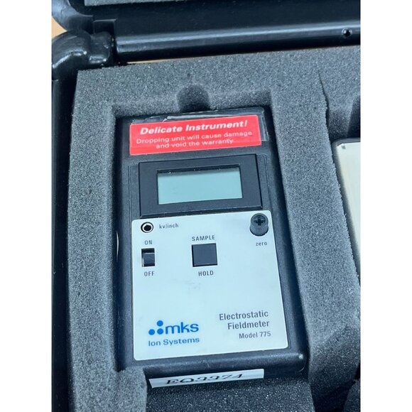 Ion Systems Electrostatic Fieldmeter Model 775 w/ 775C Charger - Picture 7 of 15